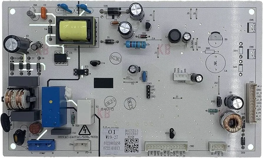 Appliance control board used in fridges and washing machines